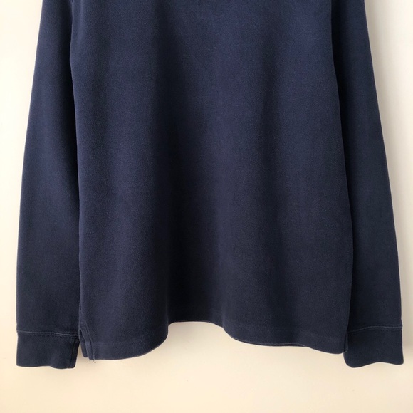 POLO Ralph Lauren Men's Navy Quarter Zip Sweater M - Picture 7 of 11
